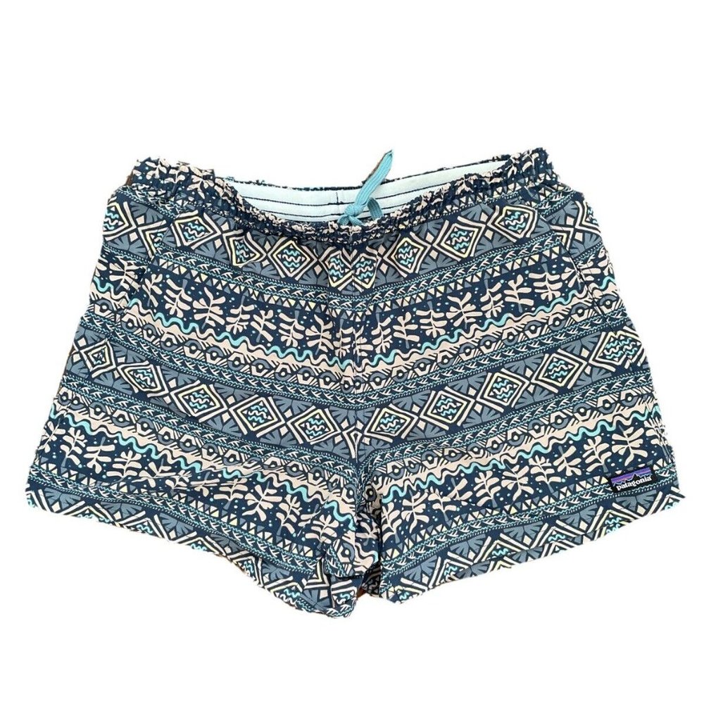 Patagonia Baggies 5" in Tidepool Blue Tiki